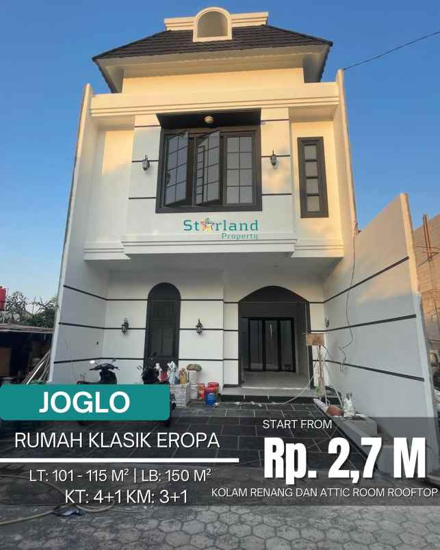 dijual rumah joglo