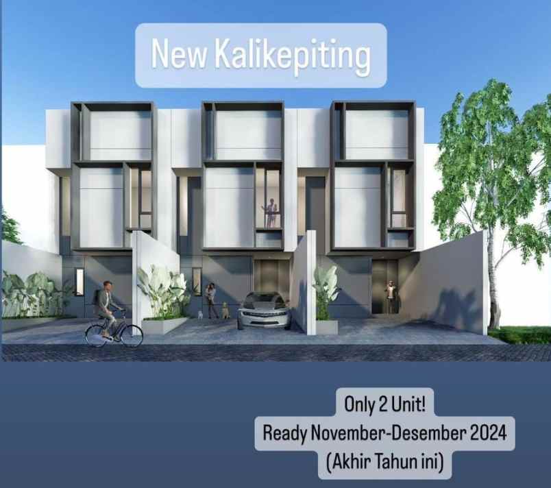 dijual rumah kalikepiting