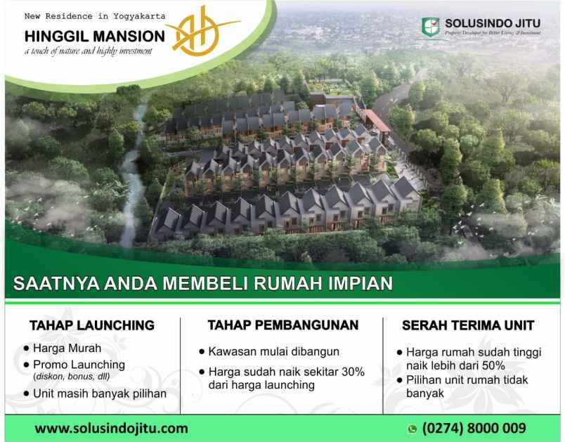 dijual rumah kasihan