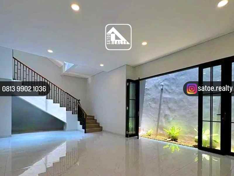 dijual rumah kav polri jl ampera