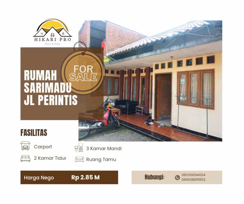 dijual rumah kec sukasari