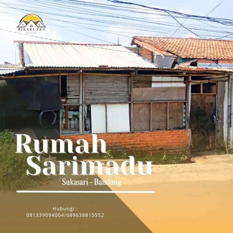 dijual rumah kec sukasari