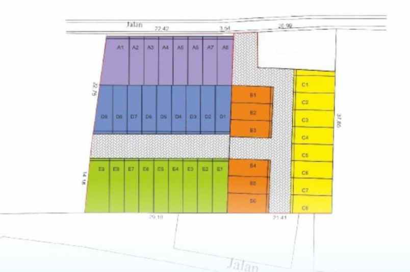 dijual rumah kp tengah kec kramat jati