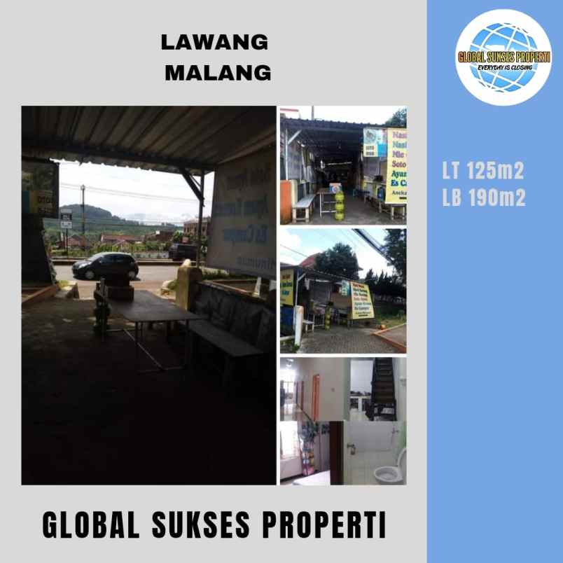 dijual rumah lawang