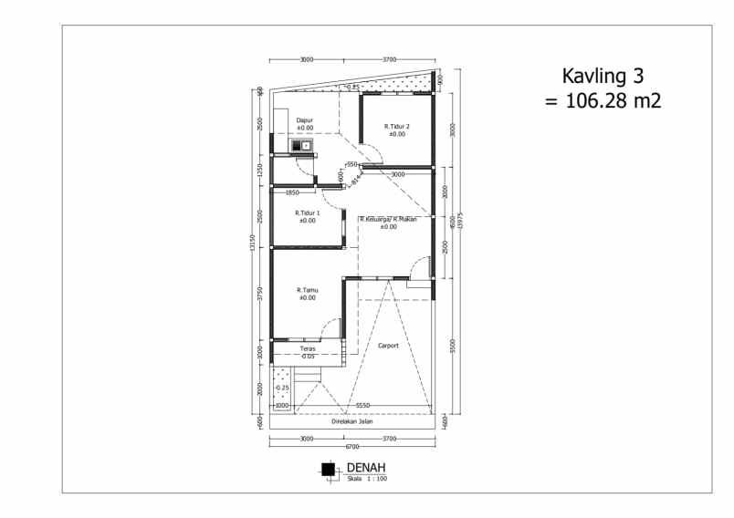 dijual rumah margorejo kec tempel