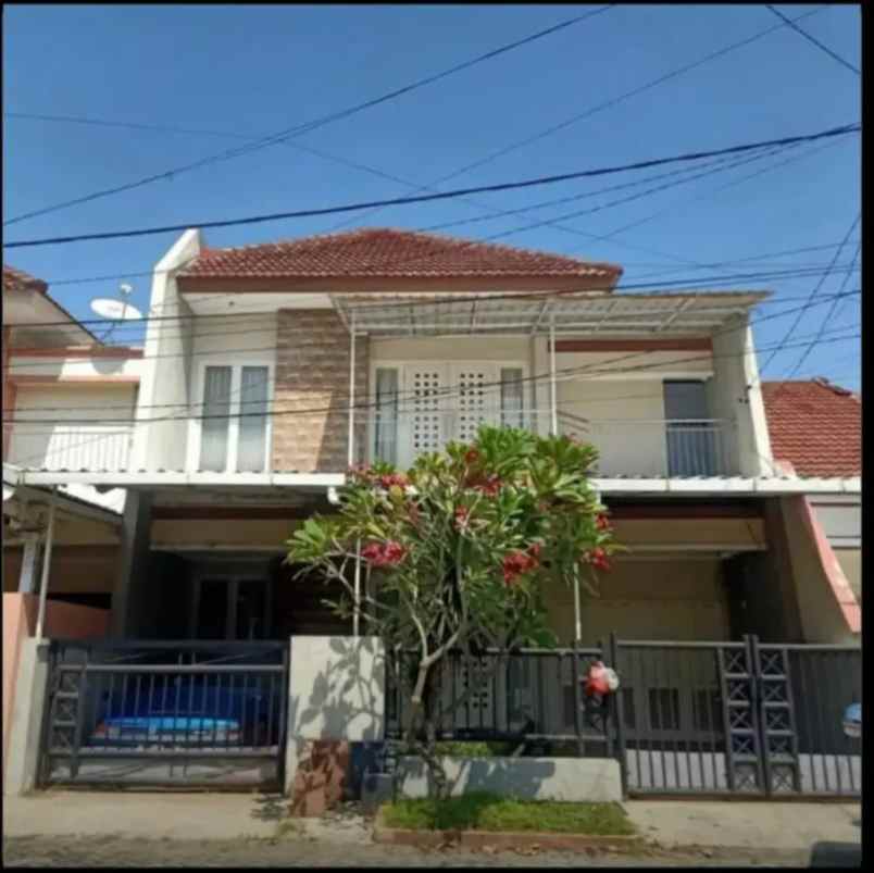 dijual rumah mewah siap huni di manyar jaya surabaya