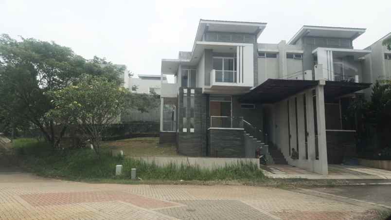 dijual rumah modern hill cluster green