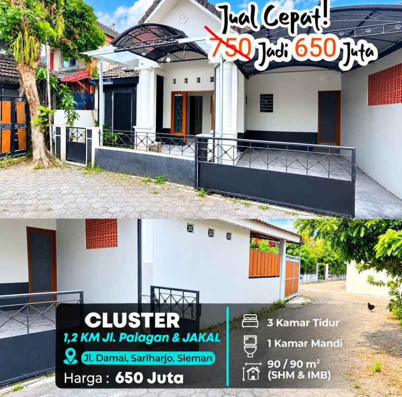 dijual rumah ngaglik
