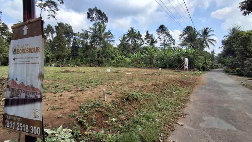 dijual rumah nuansa alam pedesaan borobudur