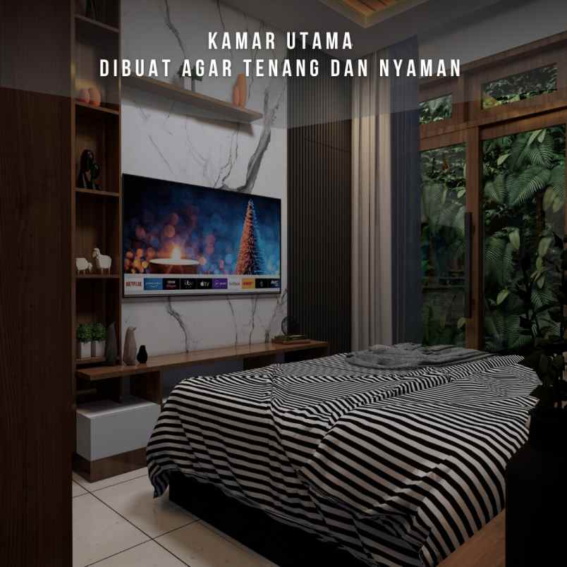 dijual rumah nyaman siap huni di palagan sleman