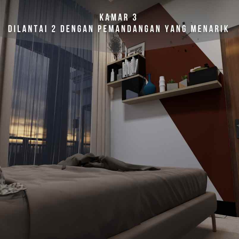 dijual rumah nyaman siap huni di palagan sleman