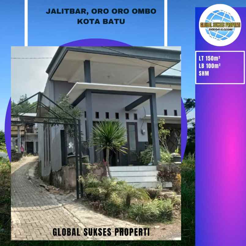 dijual rumah oro oro ombo