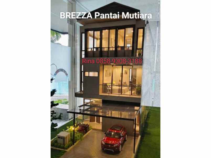 dijual rumah pantai mutiara penjaringan