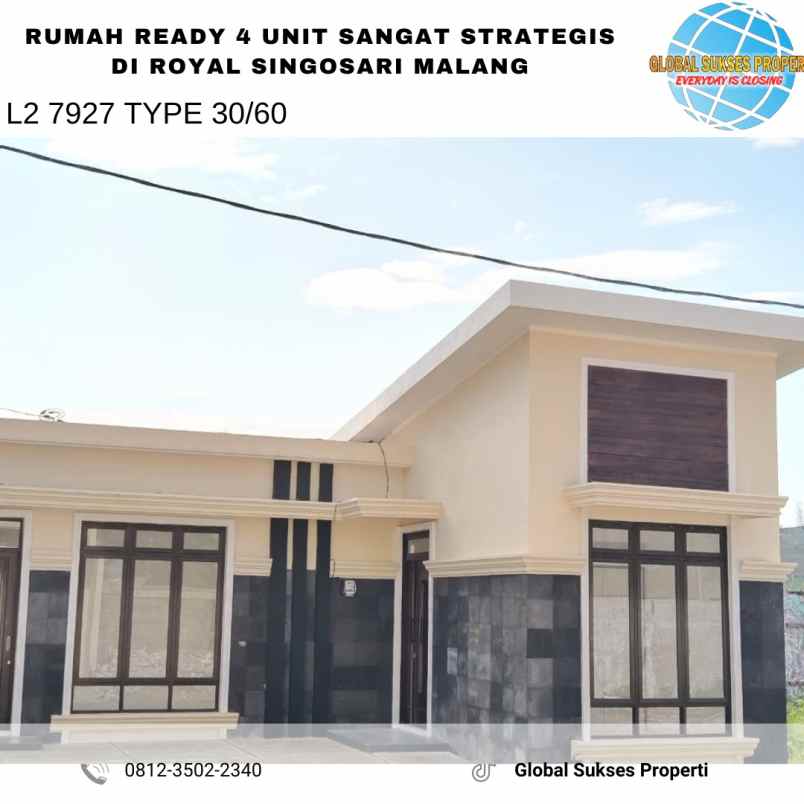 dijual rumah royal singosari