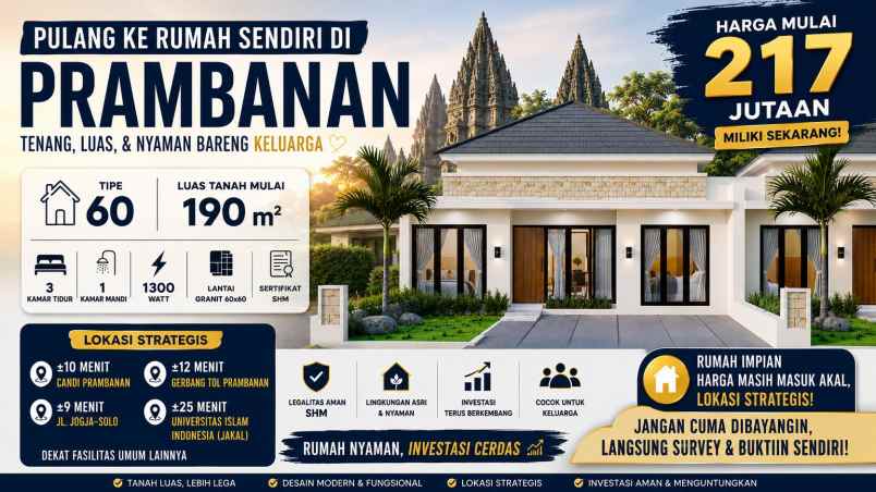 dijual rumah rumah tanjung sari