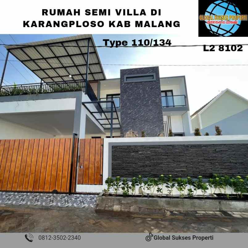 dijual rumah rumah vila bagus harga