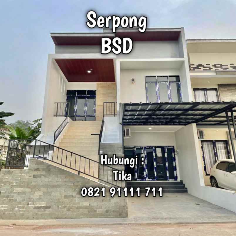 dijual rumah serpong tangerang selatan