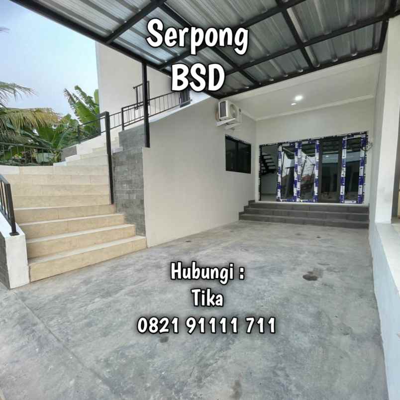 dijual rumah serpong tangerang selatan