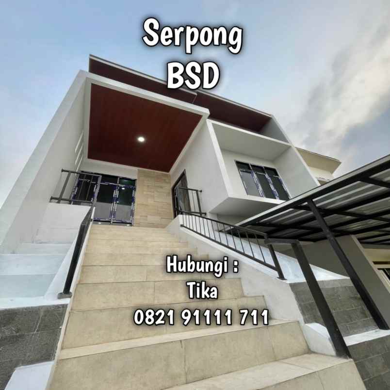 dijual rumah serpong tangerang selatan