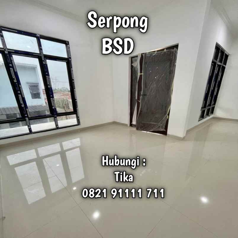 dijual rumah serpong tangerang selatan