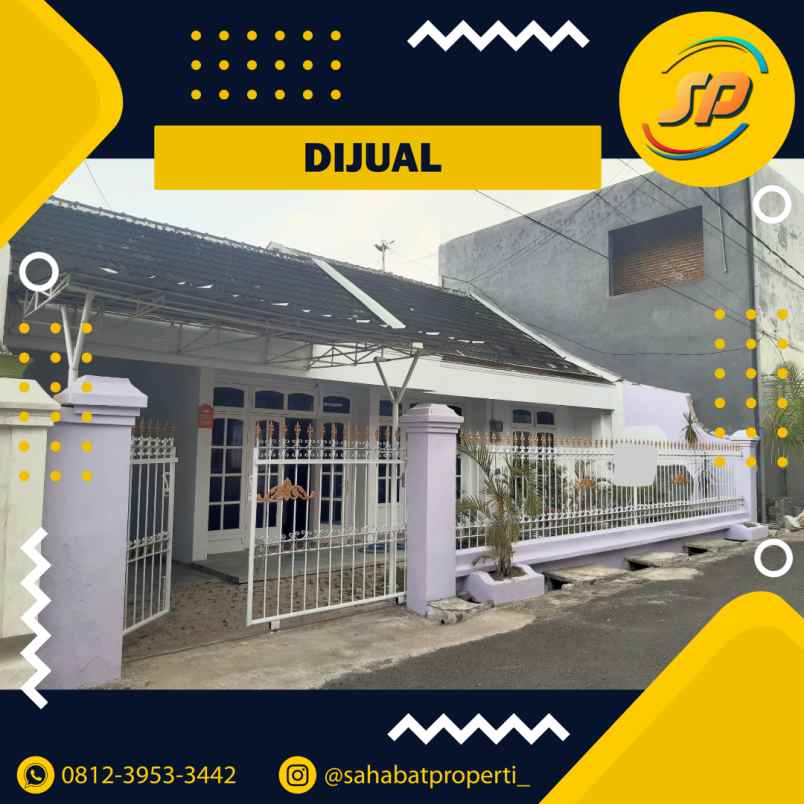 dijual rumah siap huni di kaliwates dekat lippo jember