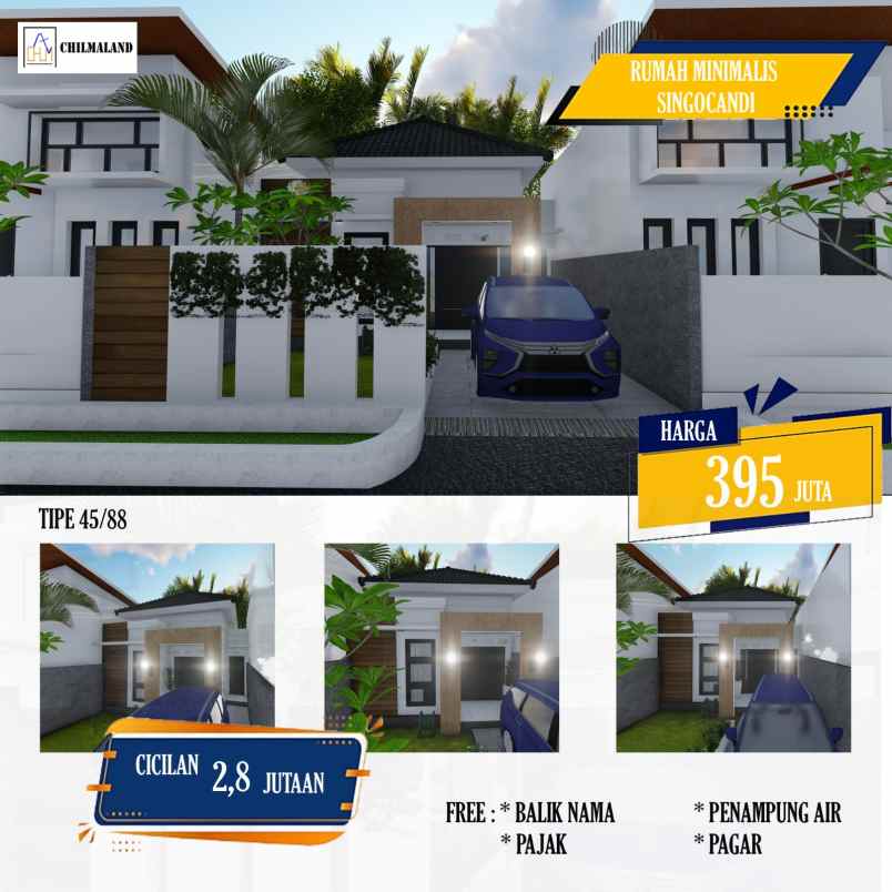 dijual rumah singocandi kec kota kudus