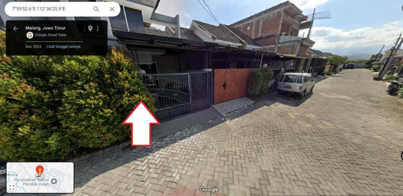 dijual rumah sukun pondok indah