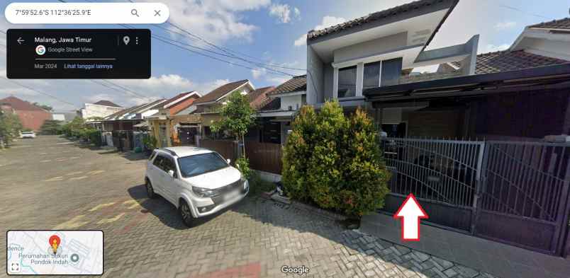 dijual rumah sukun pondok indah