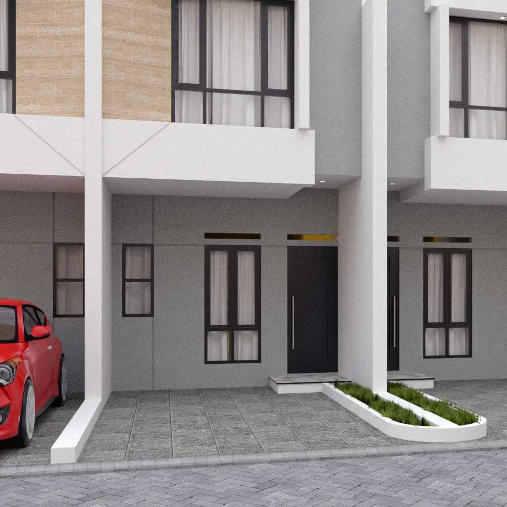 dijual rumah tanah baru