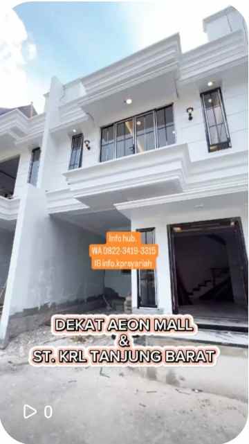 dijual rumah tanjung barat