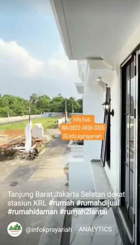 dijual rumah tanjung barat