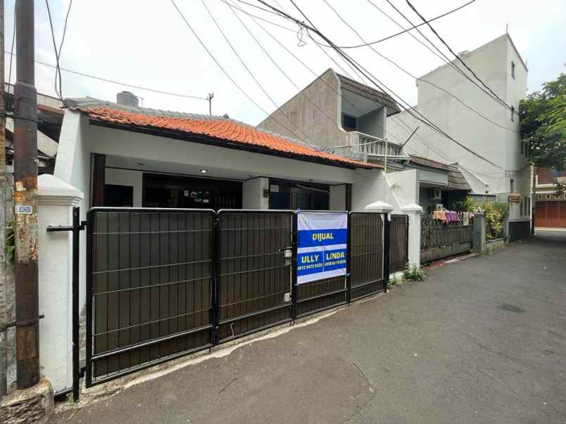 dijual rumah tebet