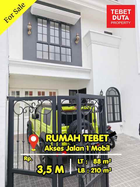 dijual rumah tebet