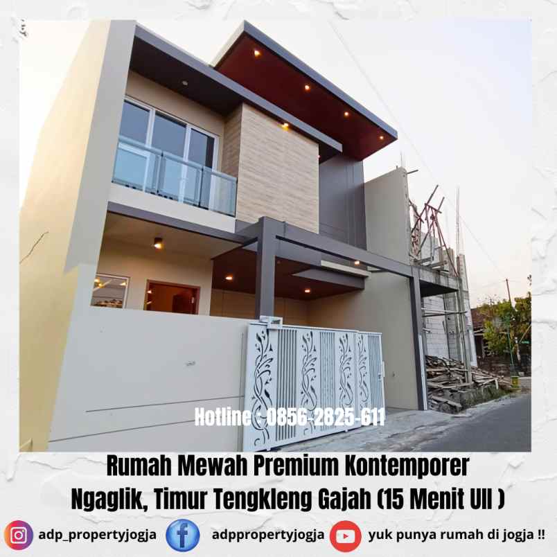 dijual rumah timur tengkleng gajah