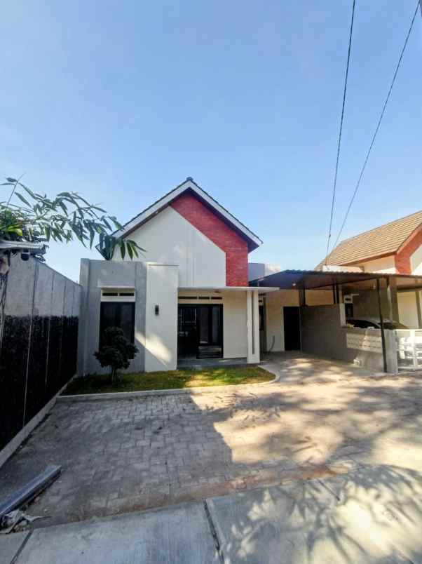 dijual rumah tonggalan wedomartani