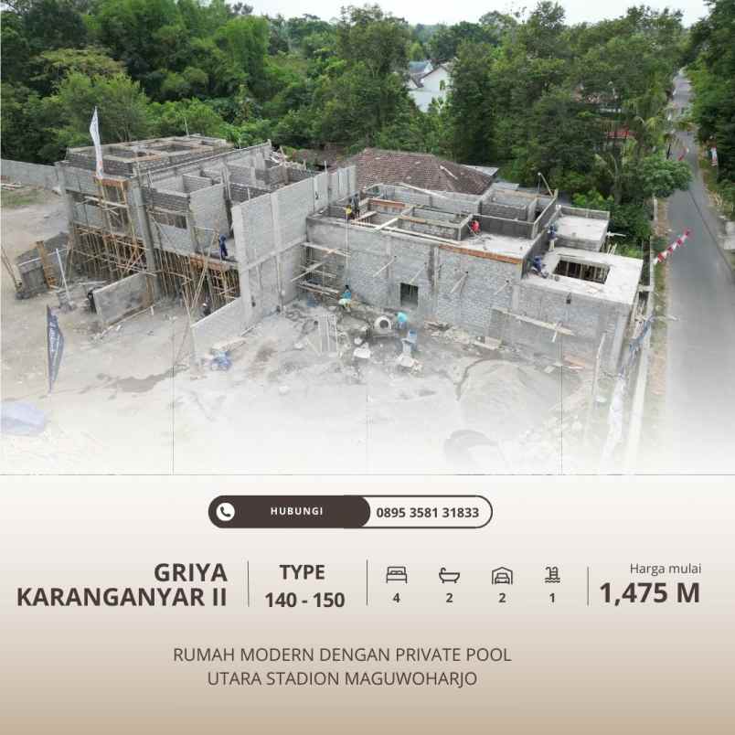 dijual rumah wedomartani ngemplak sleman