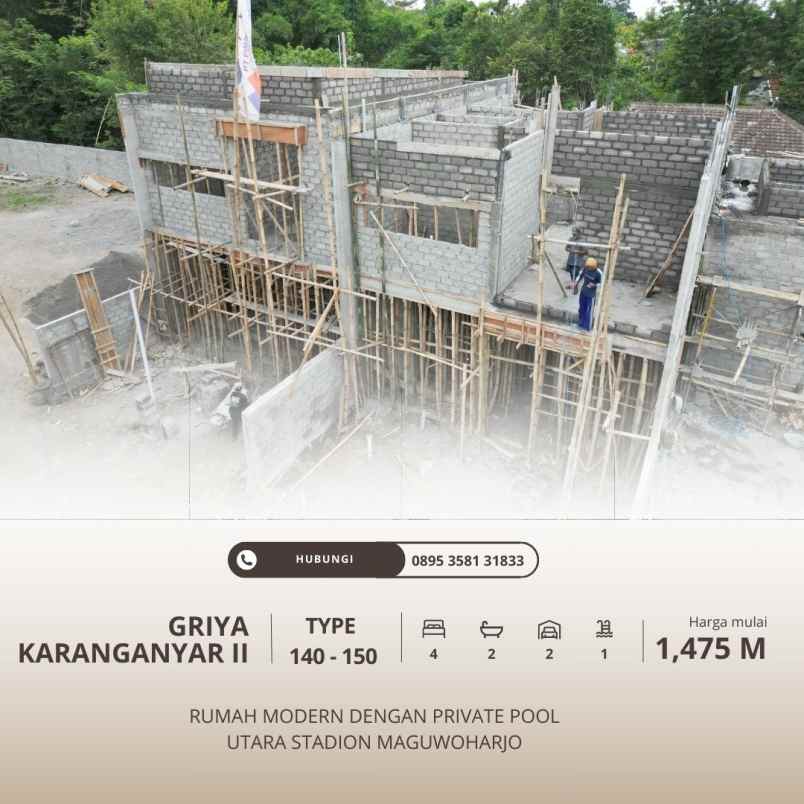 dijual rumah wedomartani ngemplak sleman