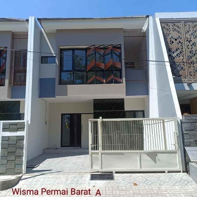 dijual rumah wisma permai surabaya