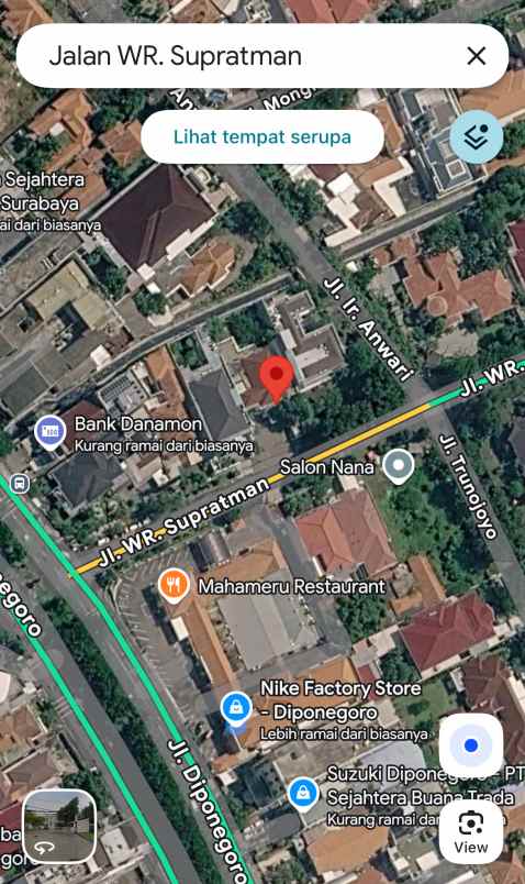 dijual rumah wr supratman