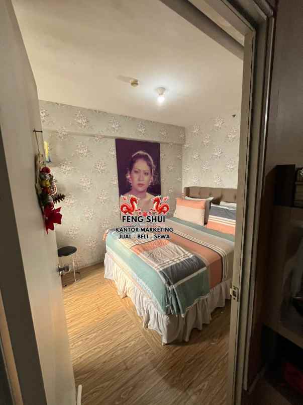 dijual satu unit apartment green bay full furnish