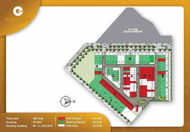 dijual tanah akr land eastgate logistic