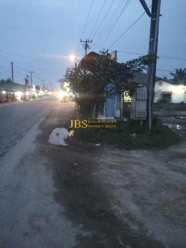 dijual tanah batu 8 desa tanjung mulia