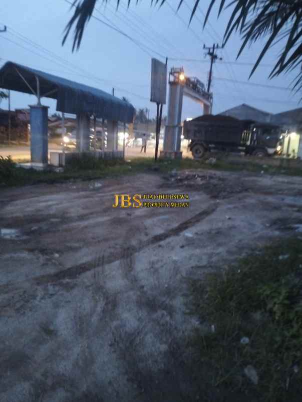 dijual tanah batu 8 desa tanjung mulia