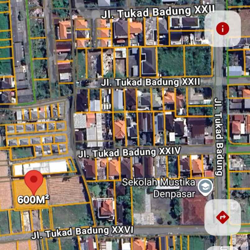 dijual tanah buluh indah