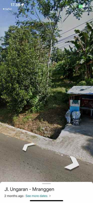 dijual tanah di kalongan ungaran kab semarang