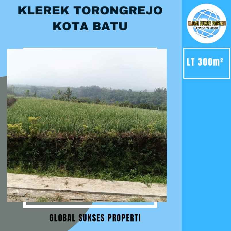 dijual tanah dk klerek torongrejo