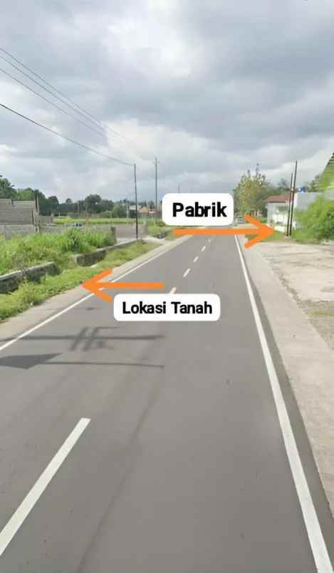 dijual tanah jalan cangkringan