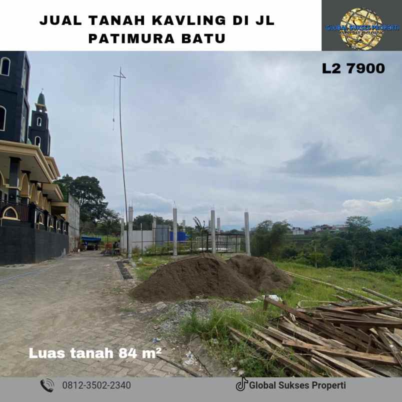 dijual tanah jalan patimura