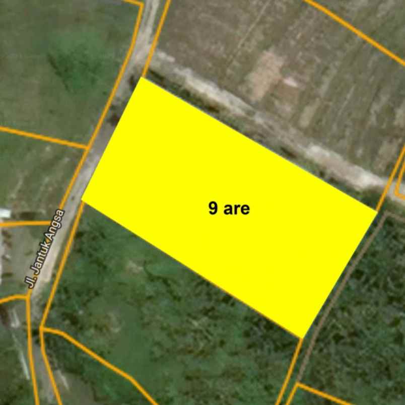 dijual tanah jl jantuk angs