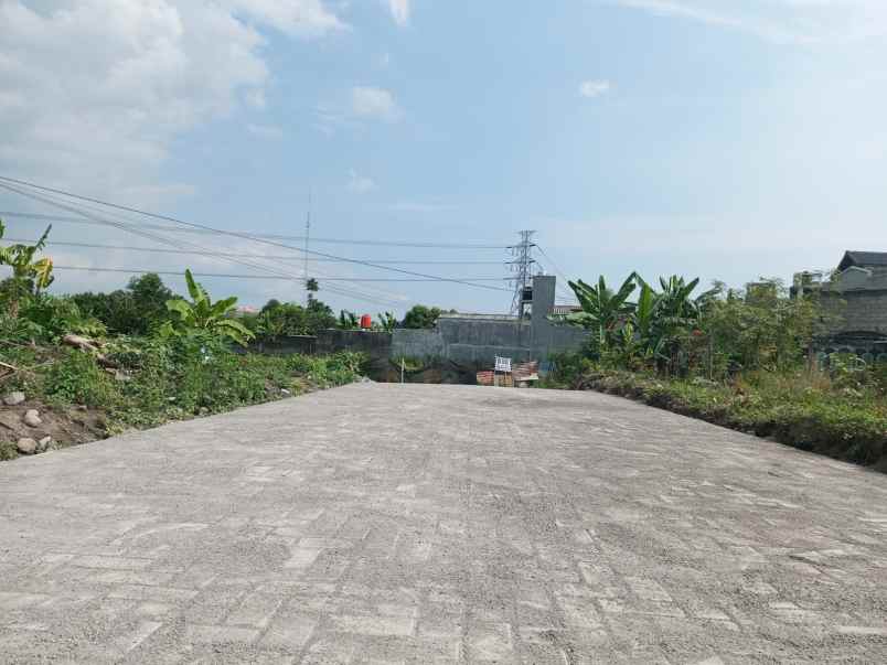 dijual tanah jl kaliurang km 8